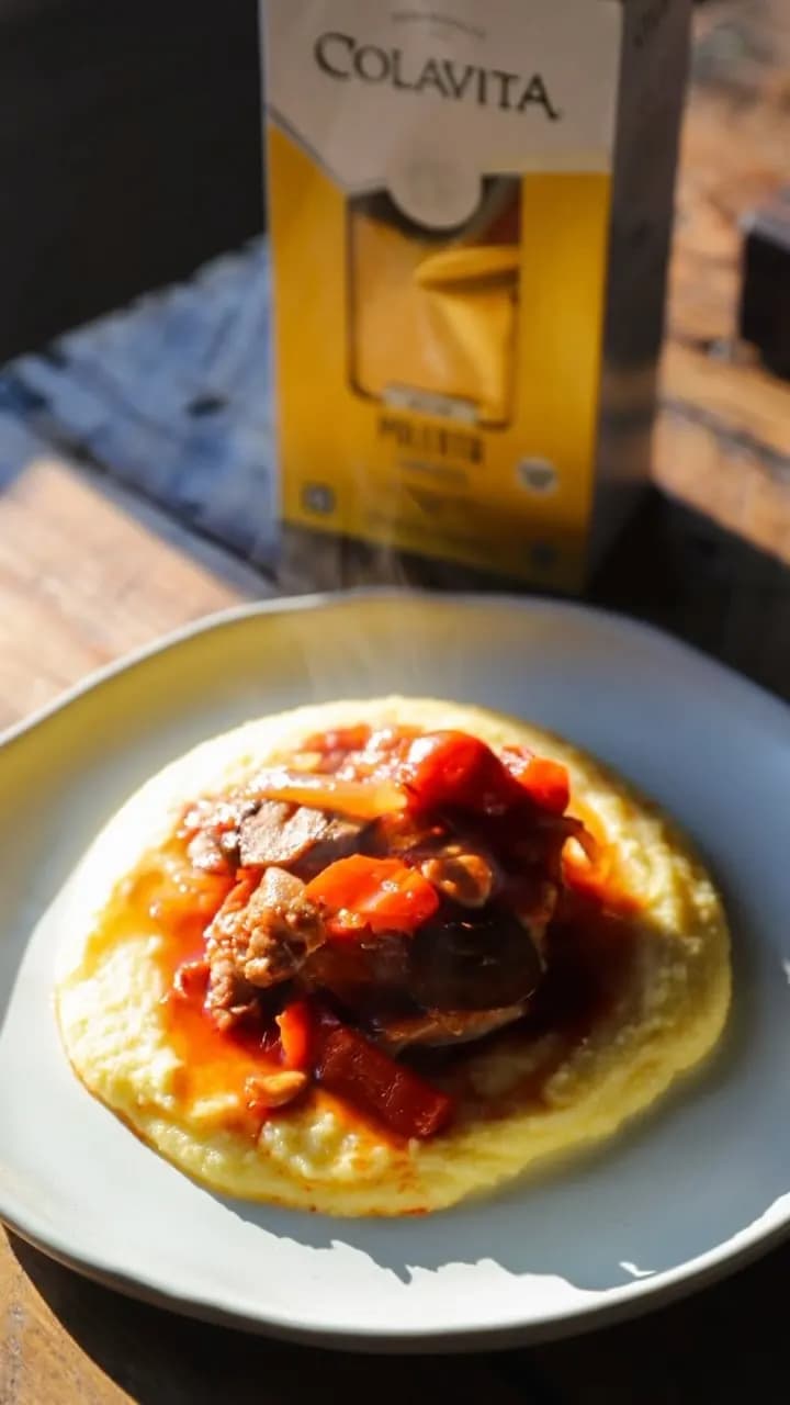 Picture for Chicken Cacciatore with Creamy Soft Polenta