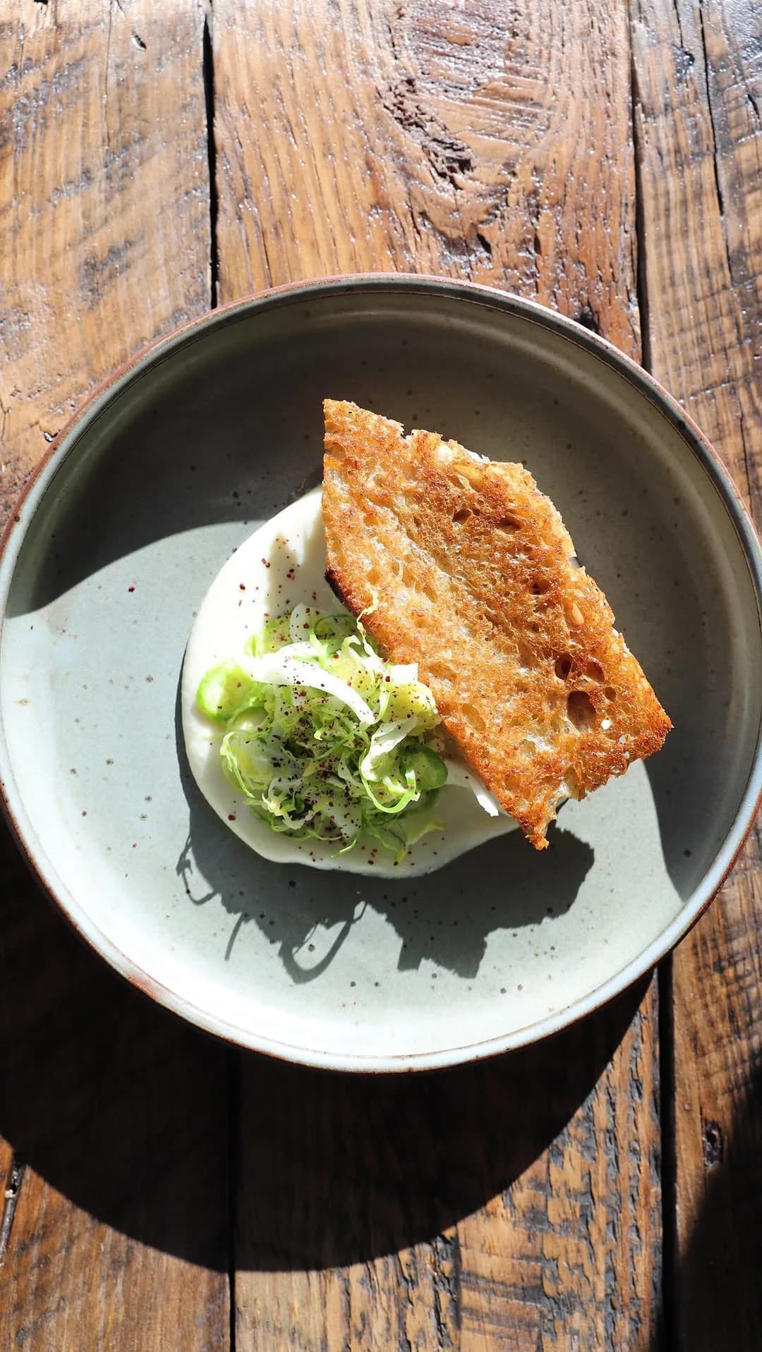 Picture for Snapper with Sourdough Crust and Cauliflower Puree